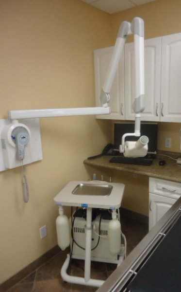 Dental machine and x-ray